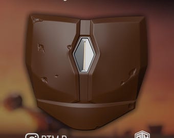 The Mandalorian - Pre-Beskar Chest Armor 3D Print STL Files (Din Djarin / Death Watch / Axe Woves versions) (Digital Download)