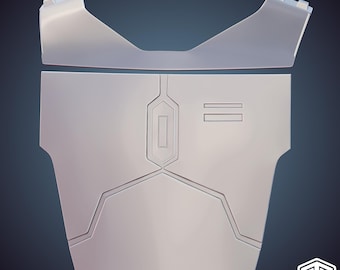 The Mandalorian - Shriek Hawk Covert Chest Armor Pliki STL do druku 3D