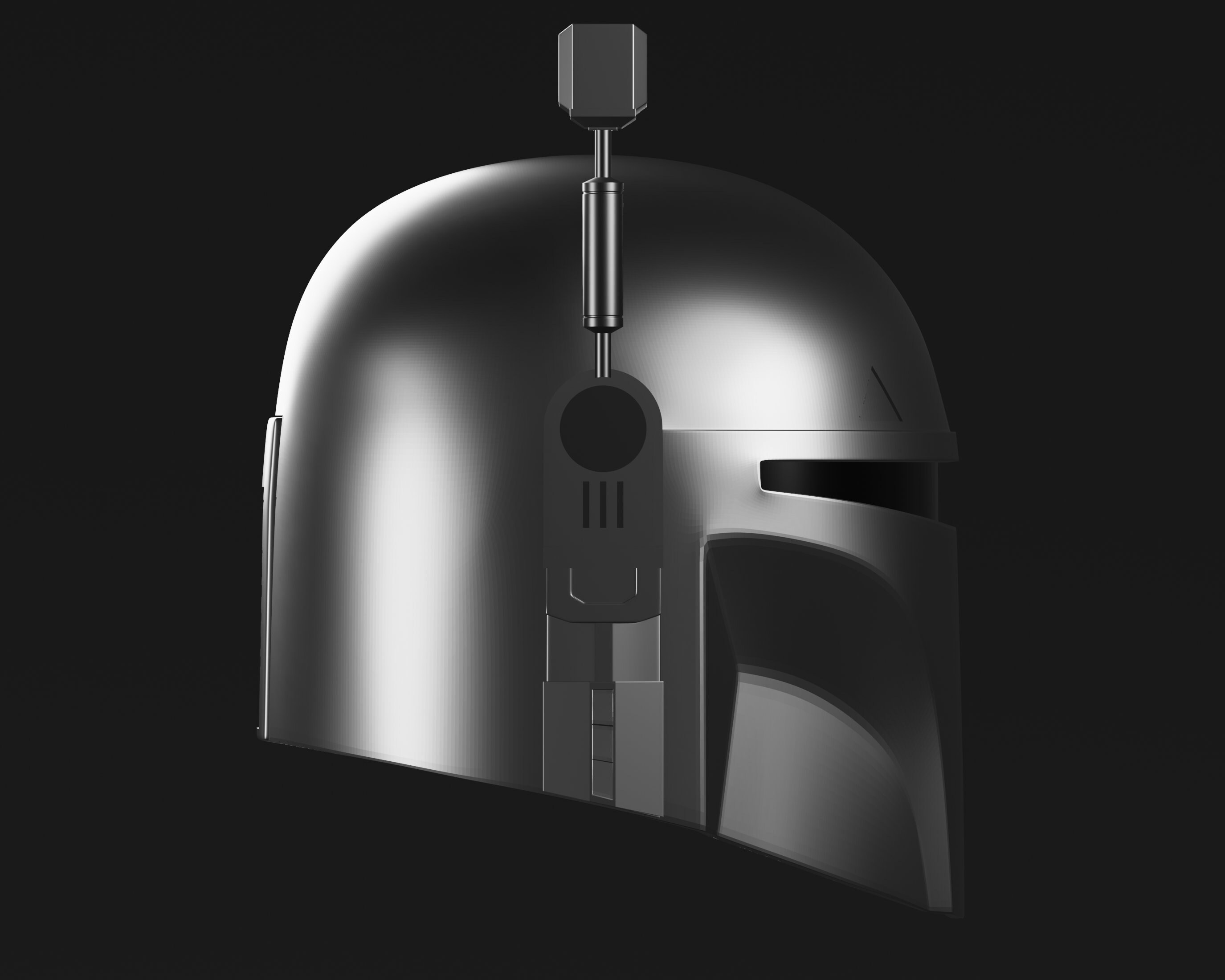 The Specialist Custom 3D Printable Mandalorian Helmet STL Etsy