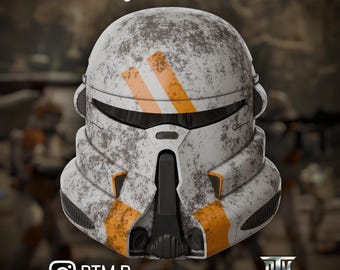 212th Airborne Clone Trooper Helmet 3D Print STL Files (Digital Download)