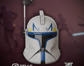 Ahsoka - Phase 1 Clone Trooper Helmet 3D Print STL Files (Digital Download)