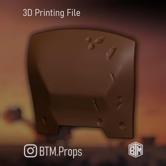The Mandalorian - Din Djarin Back Plate Armor 3D Print STL Files