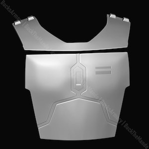 The Mandalorian - Season 3 Covert / Nite Owl Privateer Mercenary Chest + Collar Armor 3D Print STL Files
