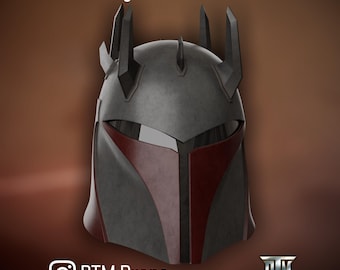 Live Action Female Mandalorian Supercommando / Rook Kast 3D Print STL Files (Digital Download)