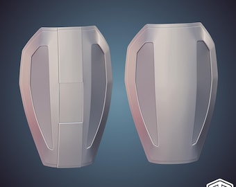 The Mandalorian - Bo Katan / Koska Reeves / Nite Owl Grunt Hip Thigh Armor 3D Print STL Files (Digital Download)