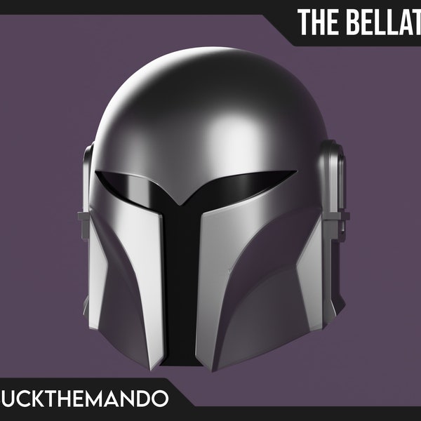 The Bellatrix - Custom 3D Printable Mandalorian Helmet STL file