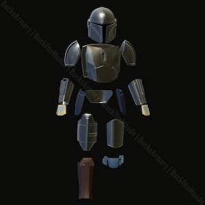 The Mandalorian - Din Djarin Beskar Armor 3D Print Files Bundle
