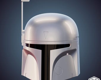 Boba Fett McQuarrie Concept Helmet V2 3D Print STL Files (Digital Download)
