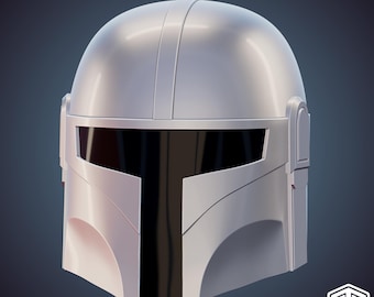 The Mandalorian - Ragnar Vizsla / File STL per stampa 3D dell'armatura dell'elmo del trovatello