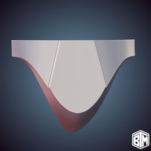 Mandalorian Cod Piece 3D Print STL File