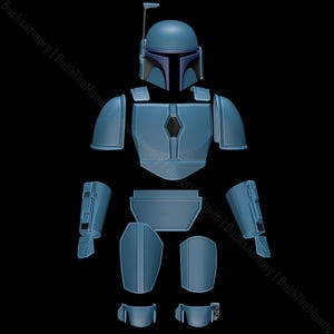 The Mandalorian - Death Watch / Axe Woves Nite Owl Armor 3D Print Files Bundle