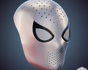 Spider-Man Brand New Day MCU Face Shell 3D Printable STL File (Digital Download)