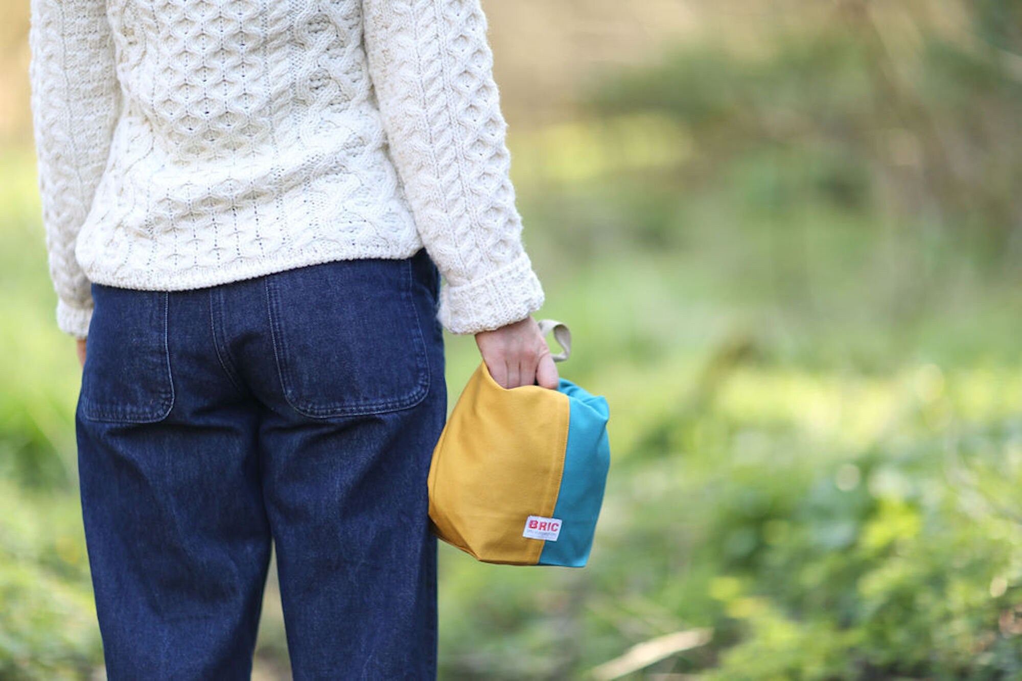 Lunch bag handmade ecofriendly sustainable materials and Etsy