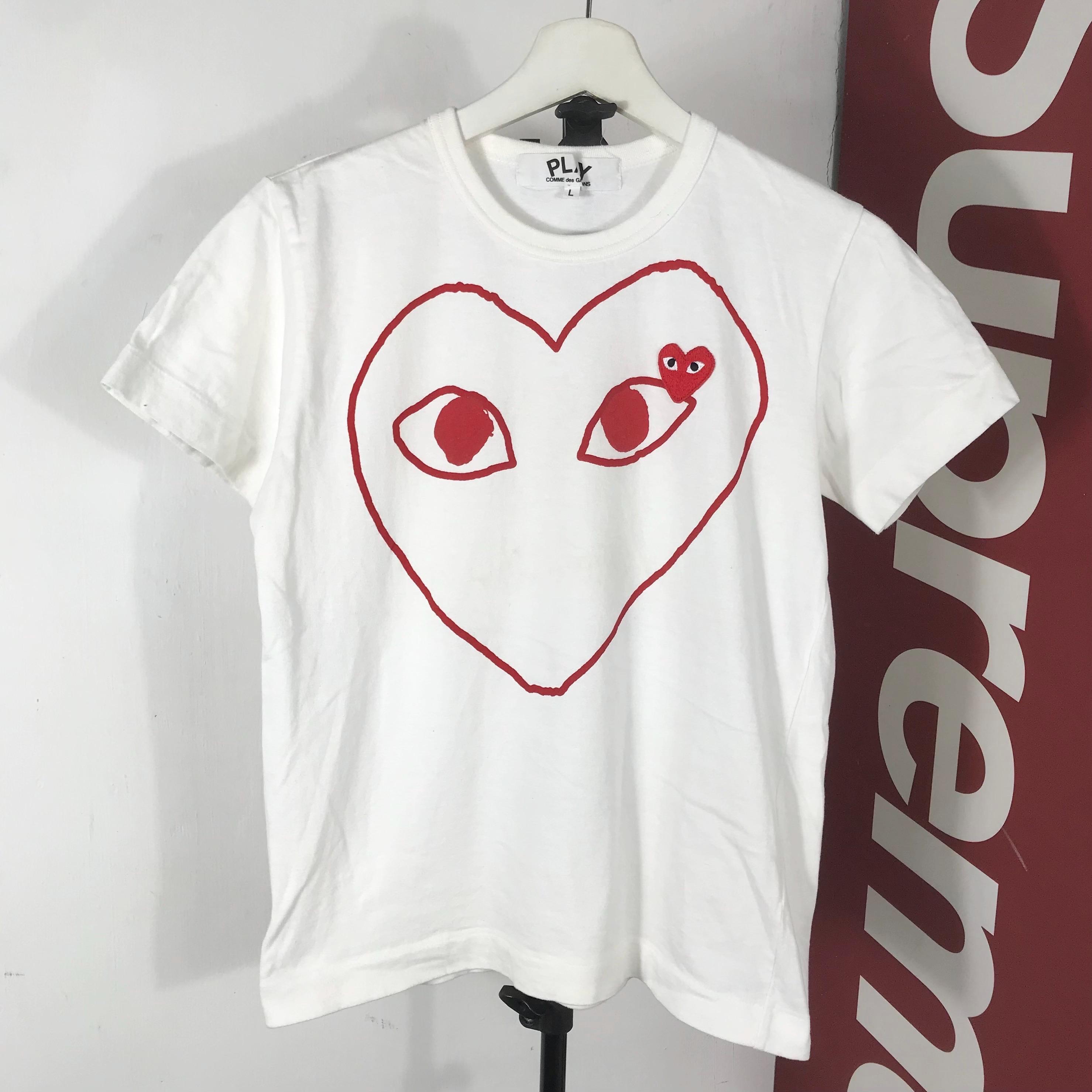 Comme des Garçons 1986 ete Tshirt 00s90s 15ss CDG Comme des 