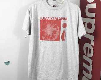 Vintage Comic Relief T-Shirt Tomato mania soup andy warhols oldtee /Left over tee /Photofolio/Graphictee/Fotofolio Edition Photoprint shirt