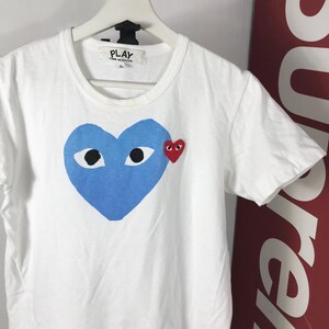 vintage 00s Comme des Garçons shirt / Comme Des Garcons Play Love Logo Tshirts size L image 2