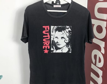 Vintage FUTURE is PUNK GRUNGE punk shirt Oldtee /Left over tee /Photofolio/Graphictee/Fotofolio Edition / Photoprint / Black white punk