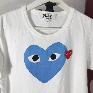 vintage 00s Comme des Garçons shirt / Comme Des Garcons Play Love Logo Tshirts size L image 3