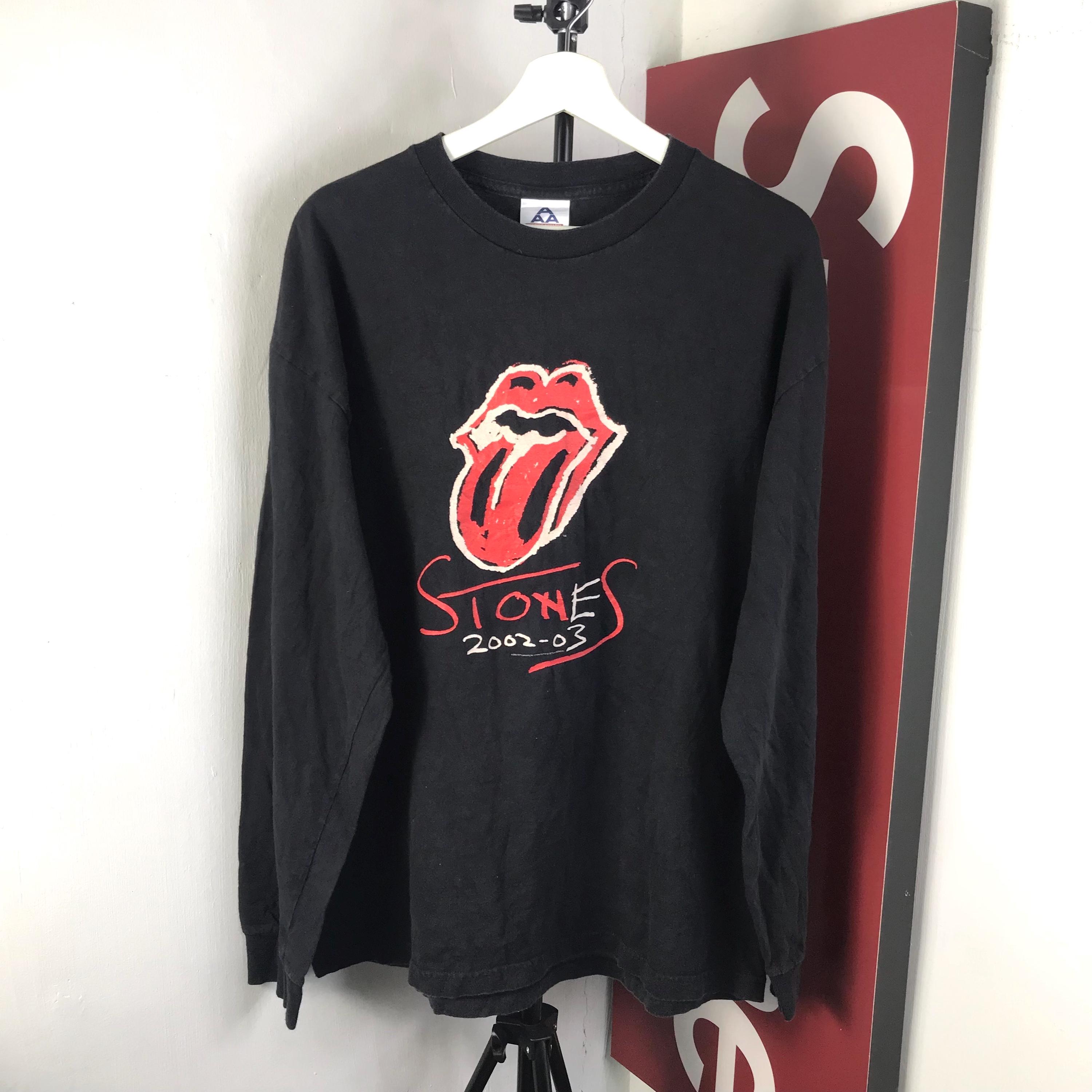 90s Rolling Stones Long Sleeve Tee: Band Promo Shirt, XL - Etsy
