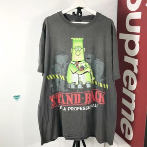 Dilbert Software vintage de los 90, desgastado. The Network Is Down / dibujos animados de MTV Disney / infancia / software de Apple, tamaño XL.