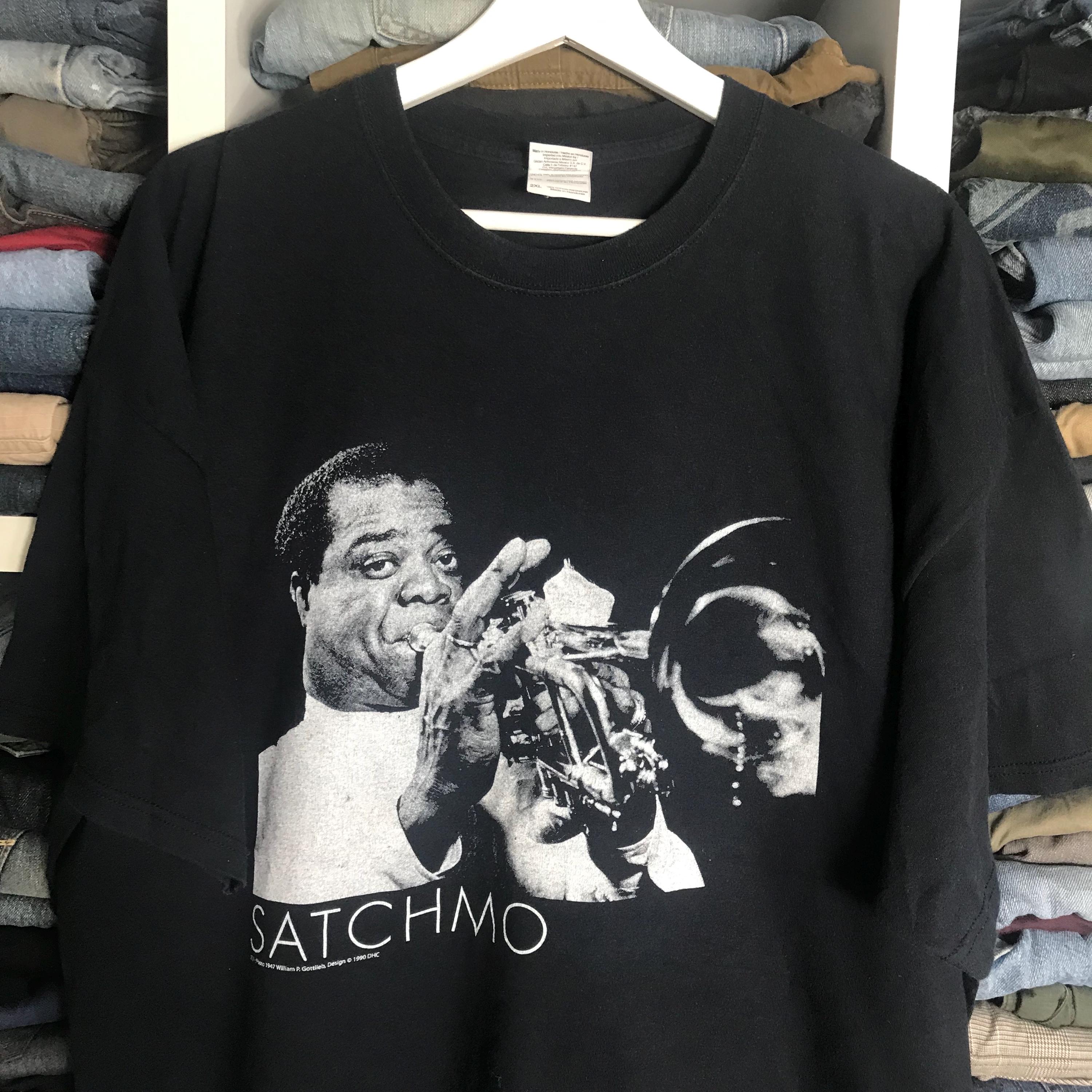 Vintage Louis Armstrong Satchmo Shirt 90s Band Tee Jazz - Etsy