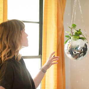 Dado Disco Ball Plant Hanger With Retro Packaging. image 7