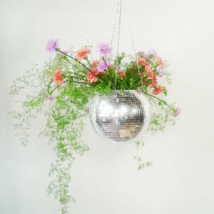 Dado Disco Ball Plant Hanger With Retro Packaging.