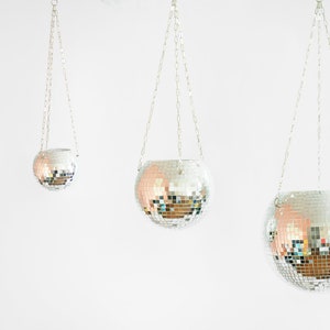 Dado Disco Ball Plant Hanger With Retro Packaging. image 9