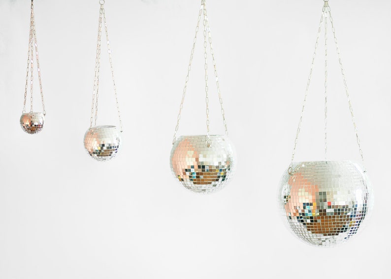 Dado Disco Ball Plant Hanger With Retro Packaging. image 9