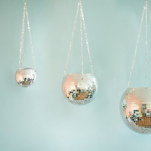 Dado Disco Ball Plant Hanger With Retro Packaging. image 9