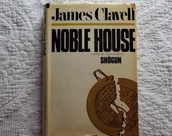 Noble House de James Clavell/Ambientada en Hong Kong en 1963/Secuestro/Asesinato/Misterio/Romance/Todo en una semana/Saga asiática n.° 5/1981 Vol. 2/HCDJ 569 págs.