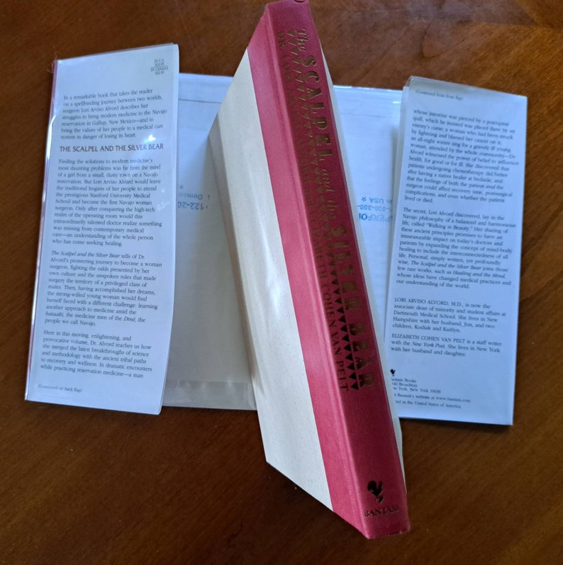 1999 1st Editionthe Scalpel and the Silver Bear/1st Navajo Woman