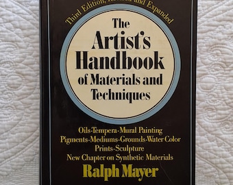 Manual del artista sobre materiales y técnicas de Ralph Mayer/Conocido como la "biblia del artista"/1970 *3.ª edición revisada y ampliada*/HCDJ 750 págs.