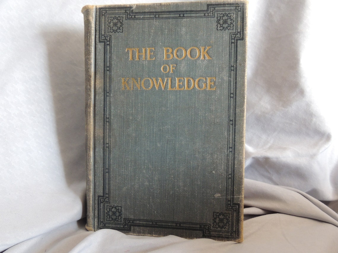 1912The Book of KnowledgeThe Children's Encyclopedia Etsy