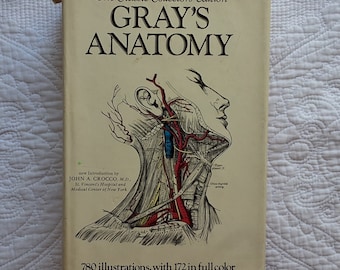 Anatomía de Gray. Edición clásica para coleccionistas/780 ilustraciones/172 a todo color/Revisión de la 15.ª edición/Octava impresión de 1977/HCDJ 1257 pp.