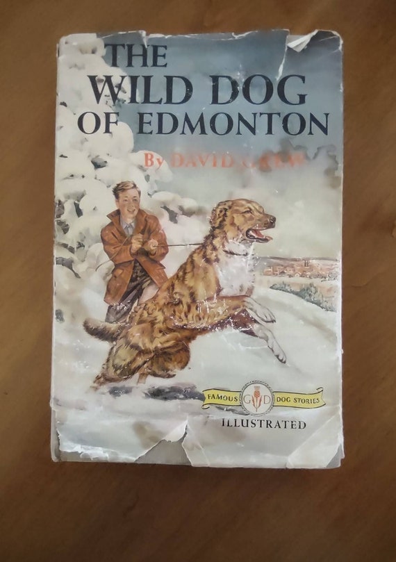 1946 the Wild Dog of Edmonton by David Grew/story of a Run Etsy