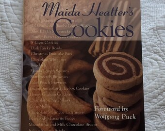Las galletas de Maida Heatter/Prólogo de Wolfgang Puck/1997 *1.ª edición, primera impresión*/HCDJ 288pp