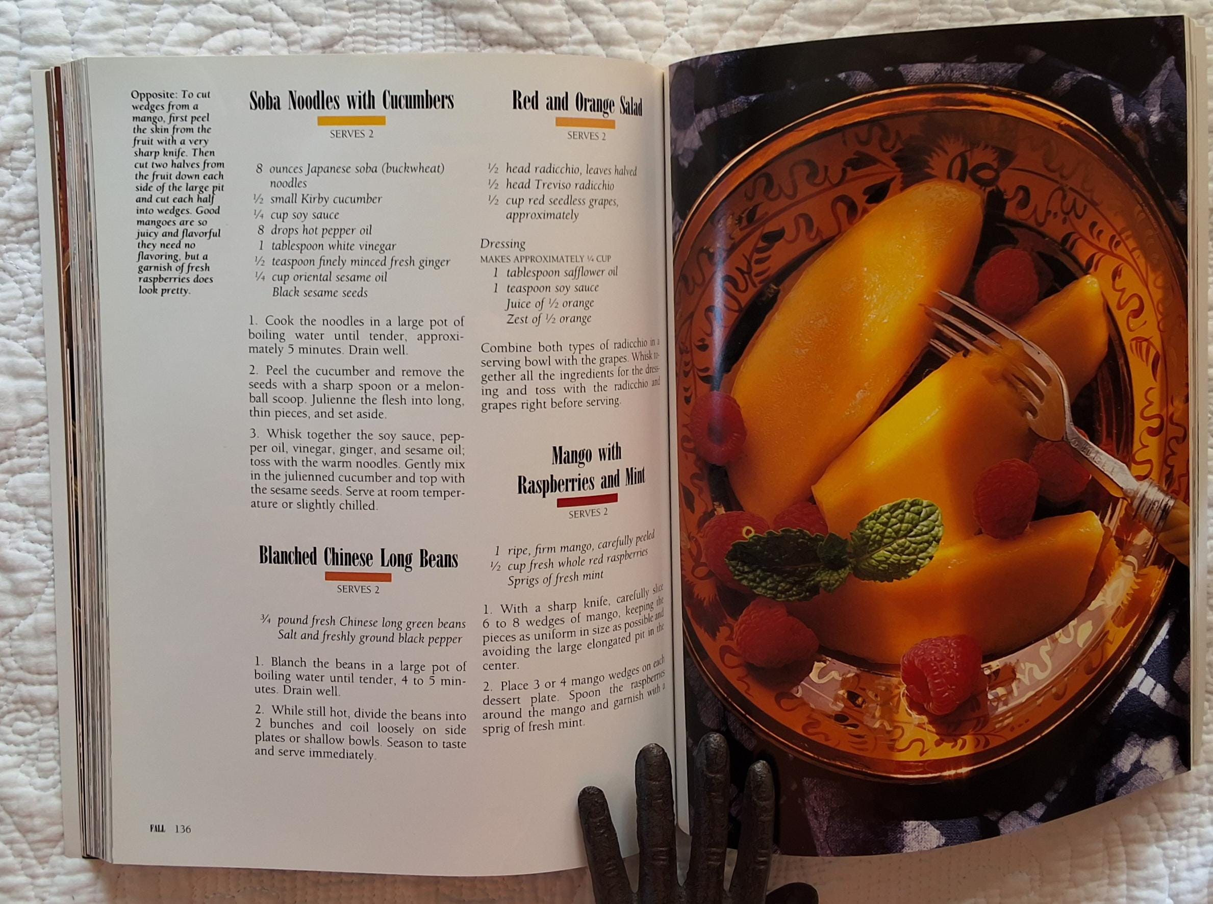 Cocina rápida de Martha Stewart/52 comidas que puedes preparar en menos de  una hora/Ideal para un estilo de vida ajetreado/1988, 1.ª edición, 8.ª  impresión/Revista SC, 224 págs. - Etsy México, image size:2378x1772