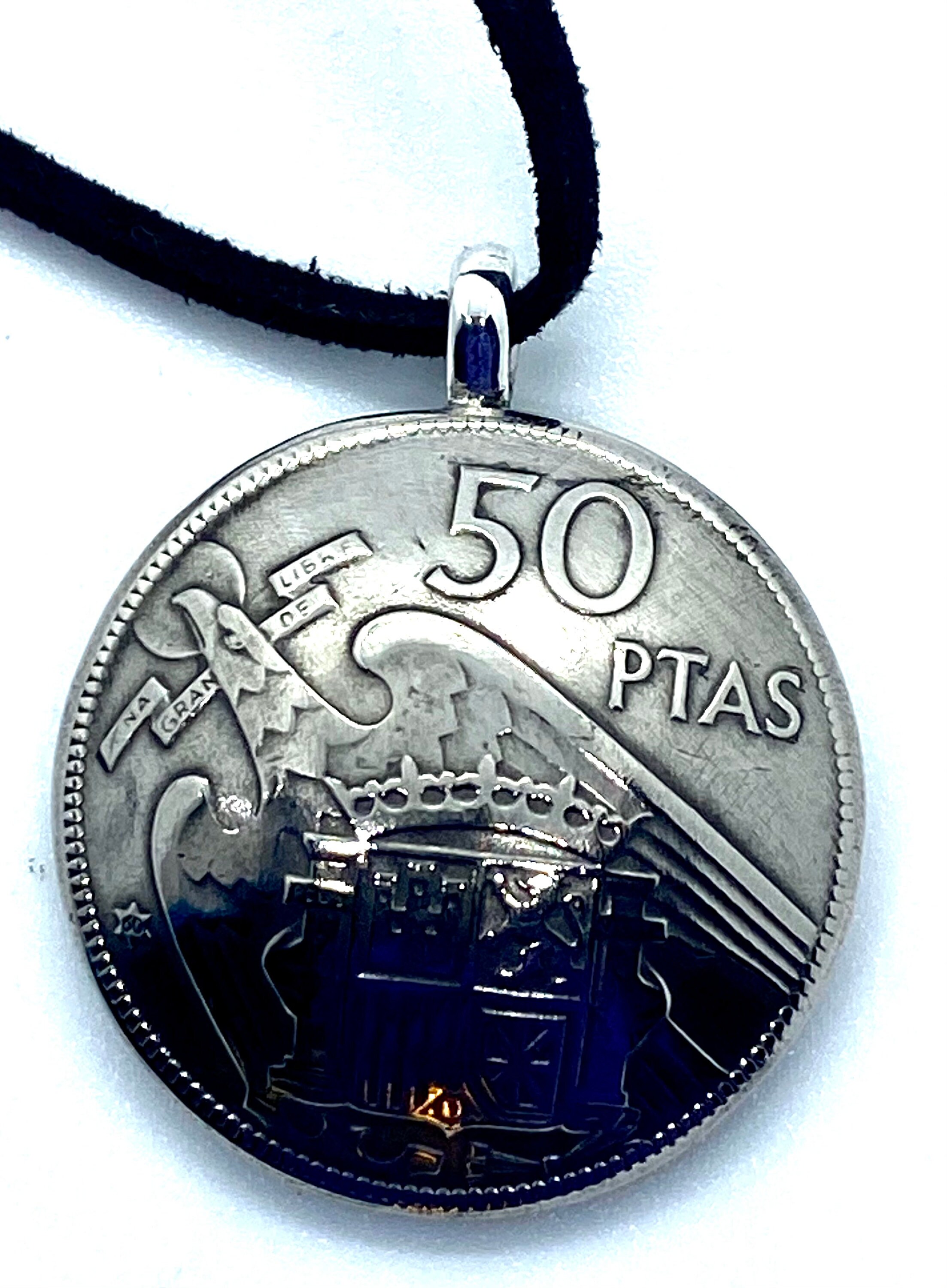 【スペイン硬貨】50PTAS 25PTAS 1957 Yahoo!オークション - 【スペイン 50ペセタ硬貨/1957年】 50