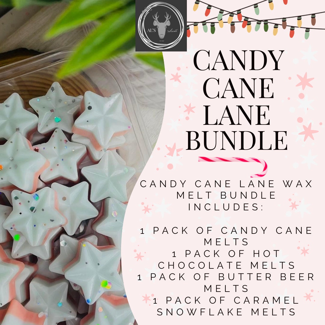 Candy Cane Lane Wax Melt Bundle Etsy