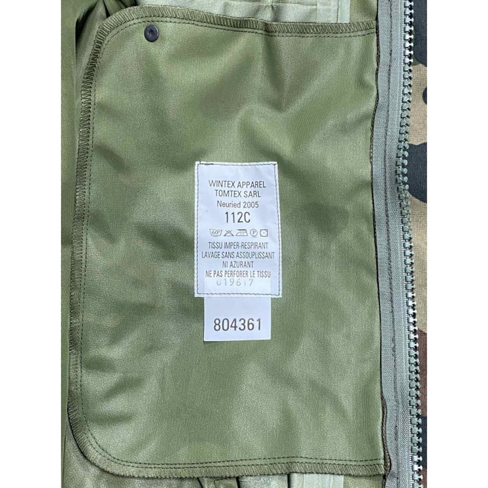 French Army GoreTex MVP Waterproof Rain Jacket CCE NEW Etsy