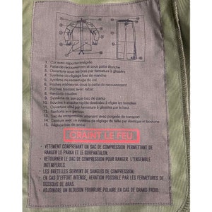 French Army Gore-Tex MVP Waterproof Rain Jacket CCE NEW image 3