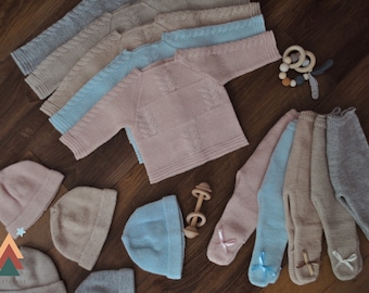 Newborn Girl Coming Home Outfit, Baby Neutral Outfit, Baby girl boy take home set