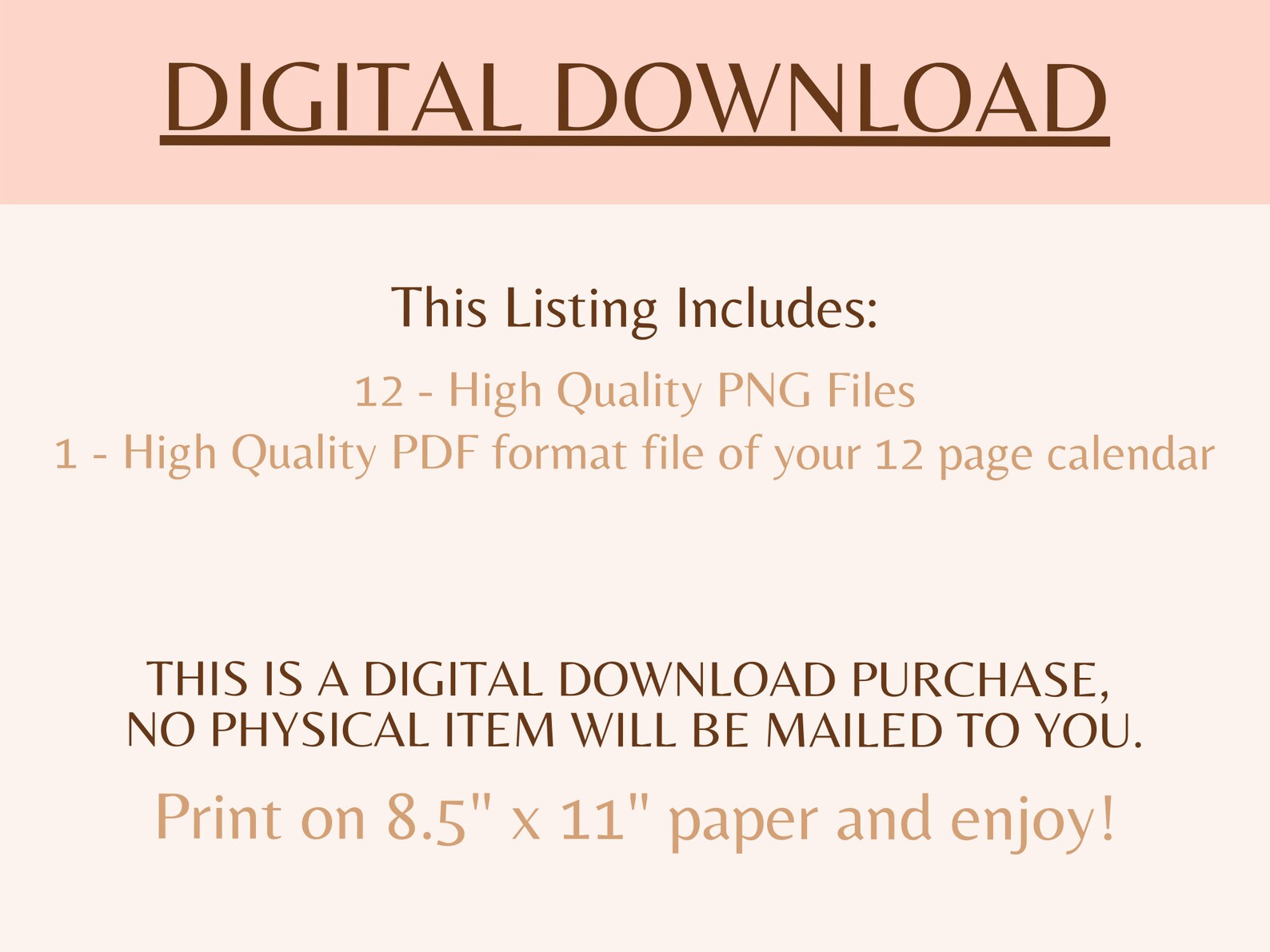 Printable Feminist Calendar Empower with Grace | Etsy