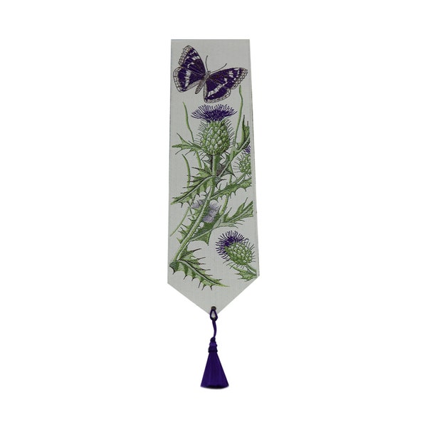 1055 Purple Emper - Woven Bookmark