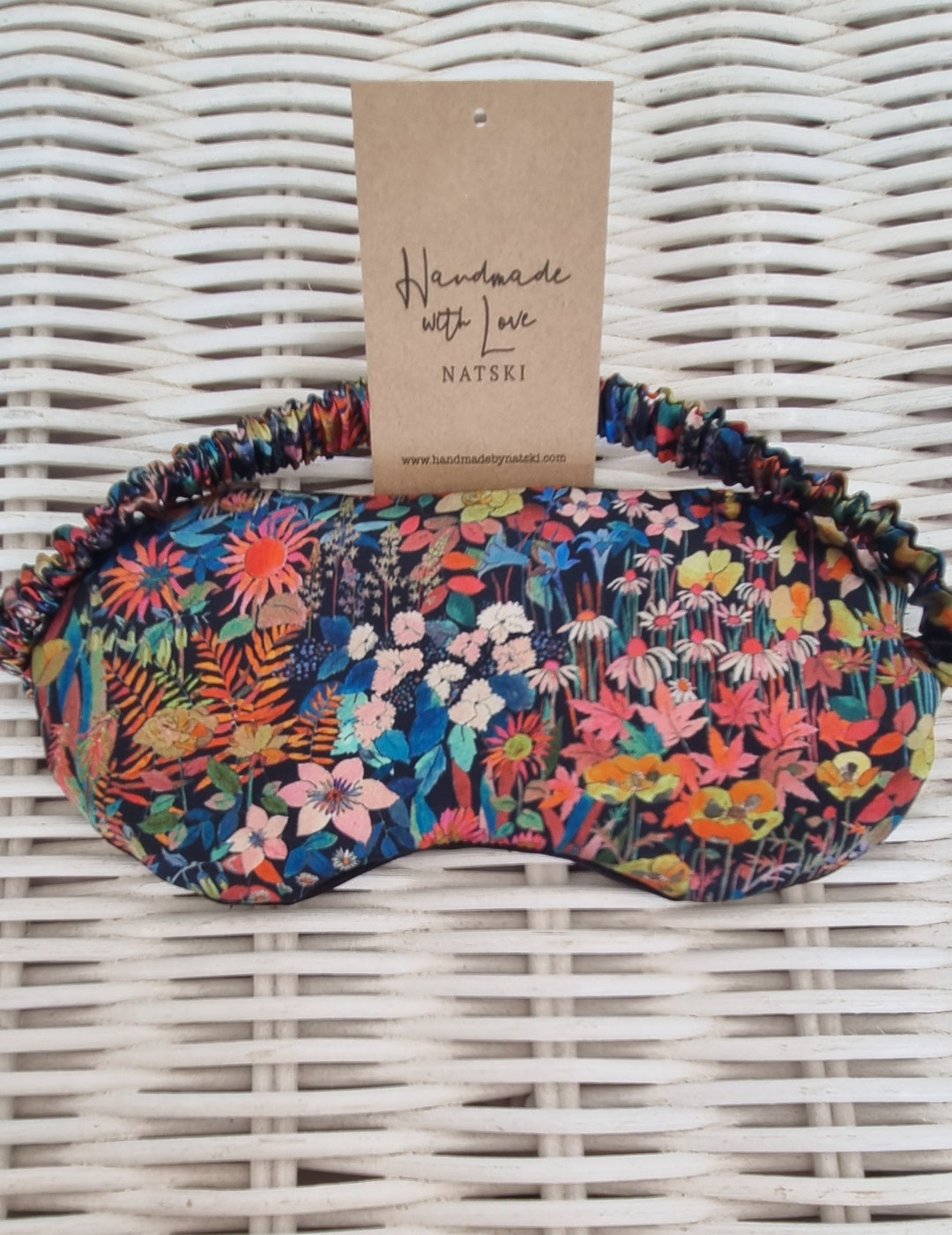 Liberty Print Weighted Eye Mask Pillow. Sleep Mask 100 Silk Etsy UK