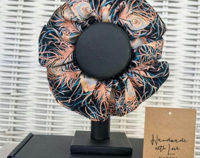 Silk Scrunchie made with Liberty Fabric 100% Silk
