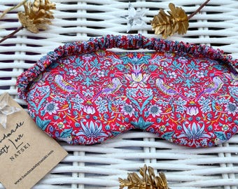Weighted Lavender Eye Mask, Liberty Print Cotton, Relaxation Aid