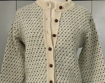 ll bean wool cardigan