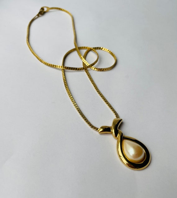 1990s Monet Gold-toned Herringbone 